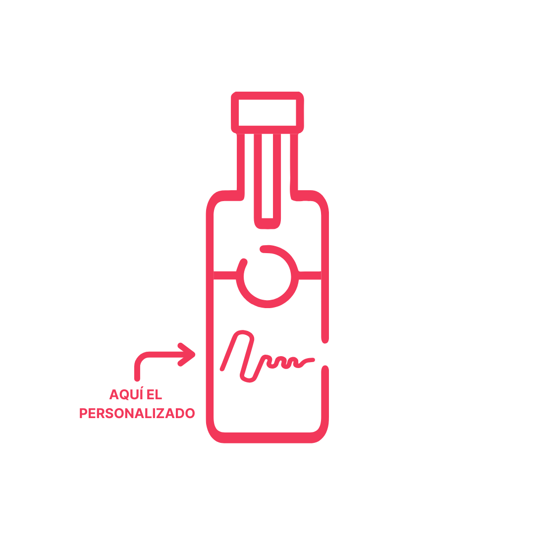PERSONALIZADO DE BOTELLA