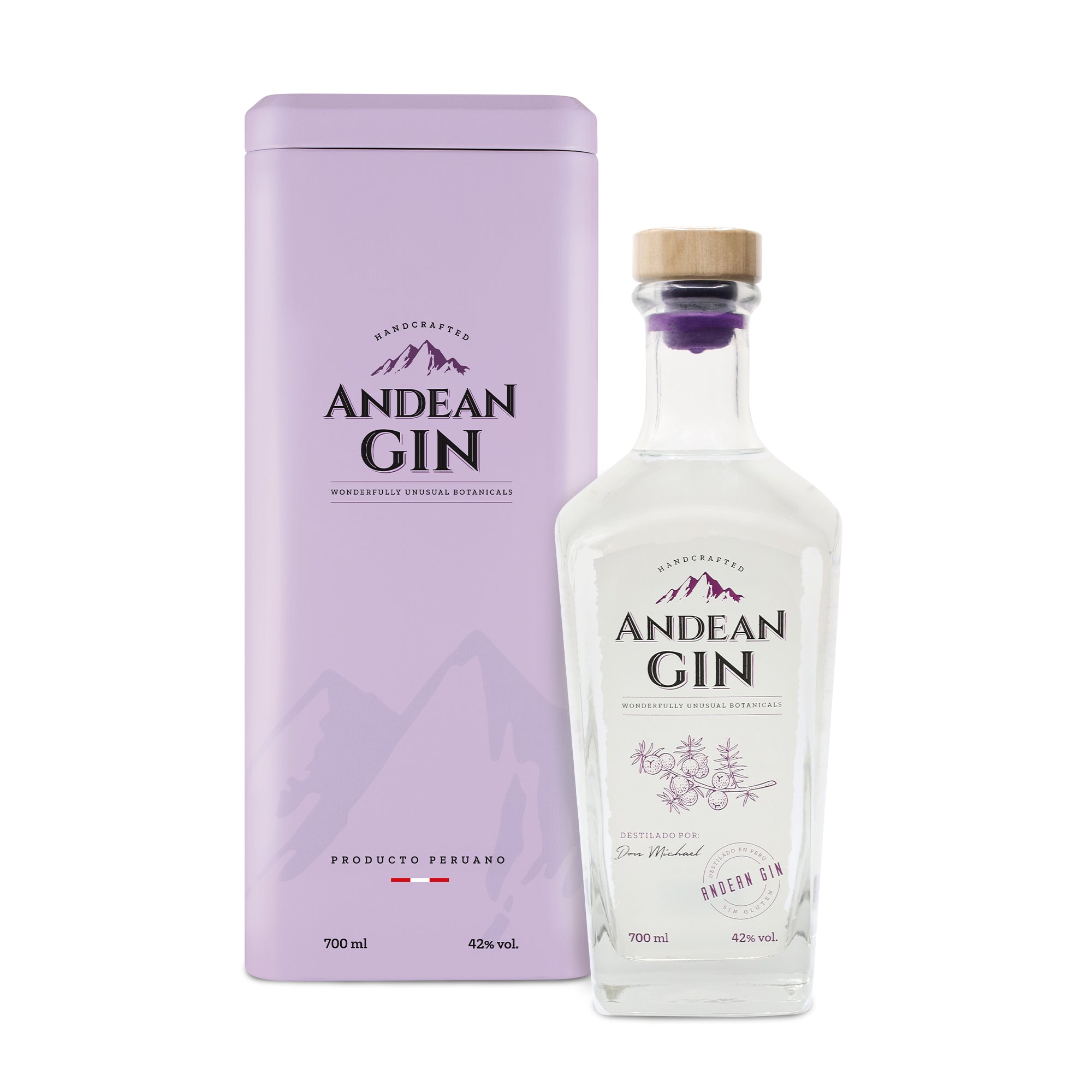 Gin Andean DON MICHAEL Botella 700ml