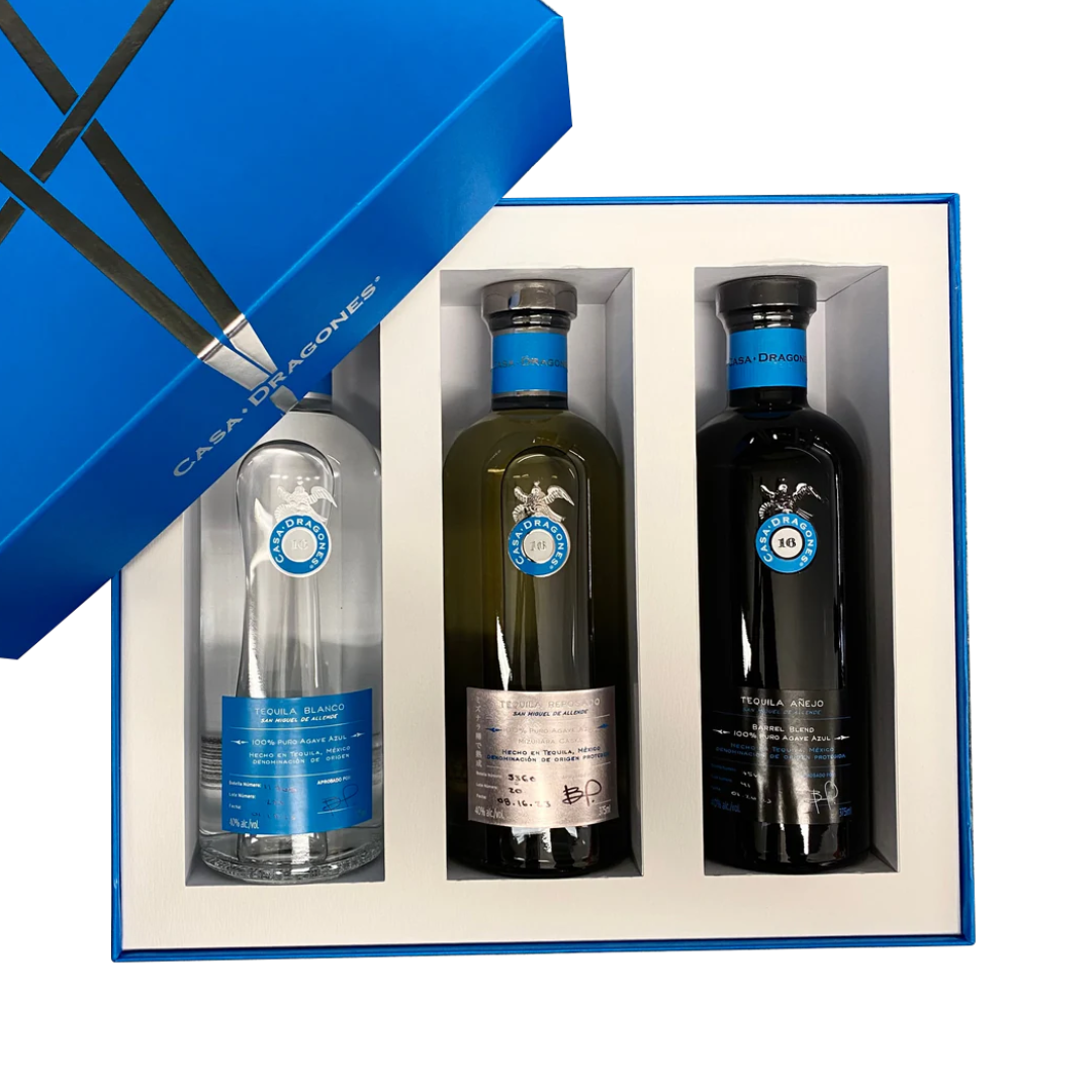 Set Regalo Tequila Casa Dragones 350ml