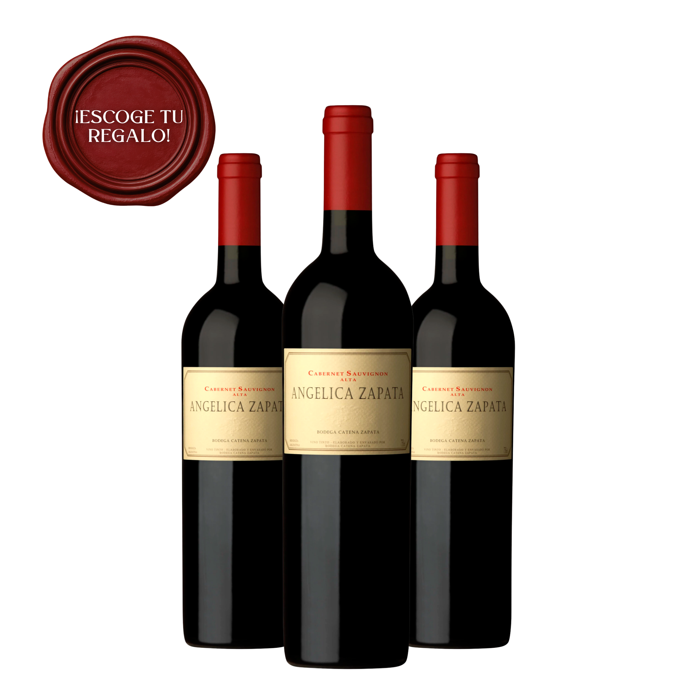 PACK CATENA ANGELICA ZAPATA + 3 copas o 1 decantador