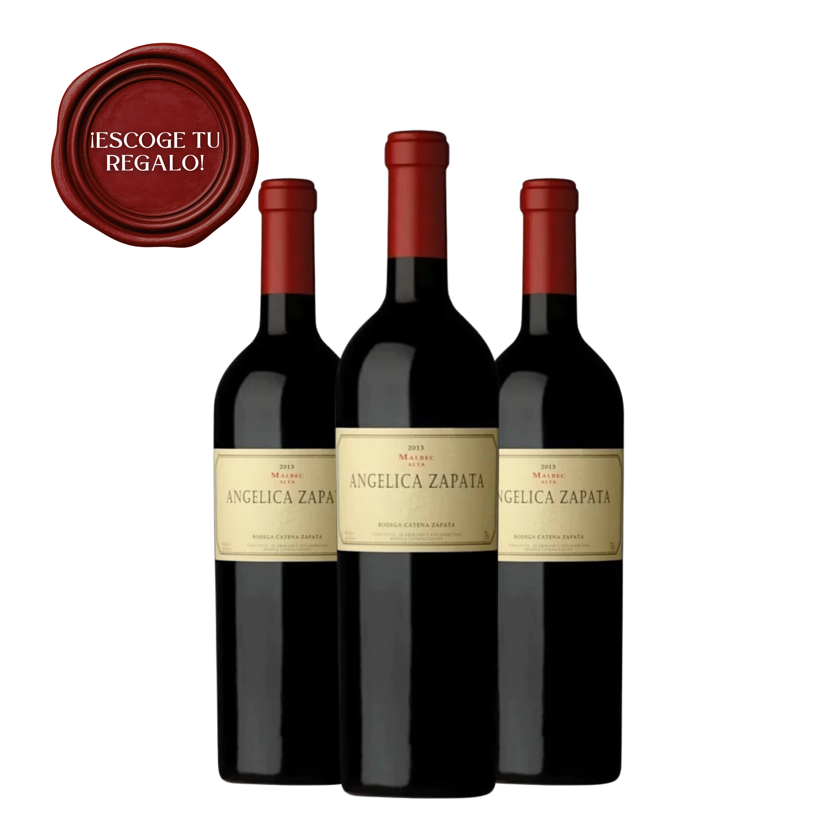 PACK CATENA ANGELICA ZAPATA + 3 copas o 1 decantador