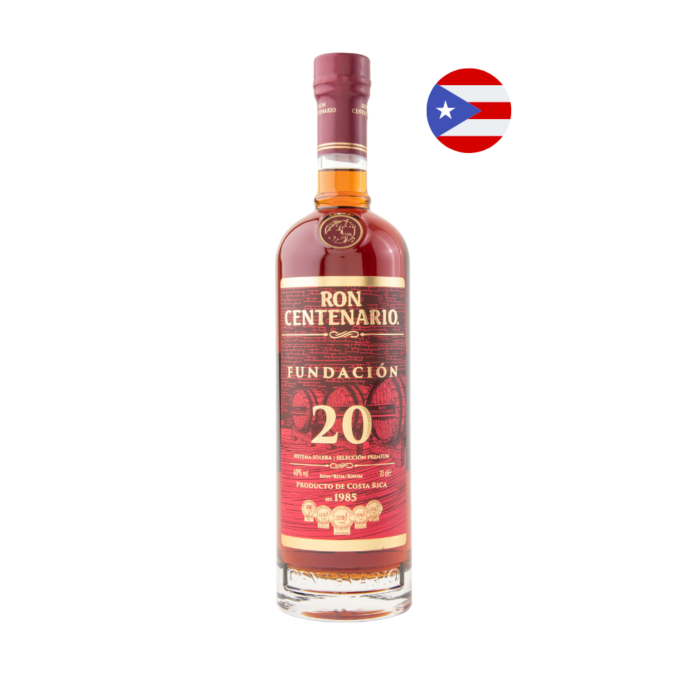 Ron CENTENARIO 20 años Botella 750ml
