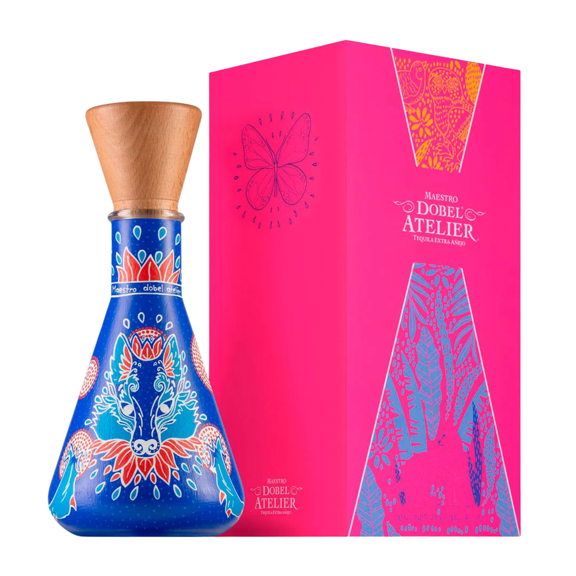 Tequila MAESTRO DOBEL Atelier Extra Añejo Edición Limitada "Lobo" Botella 750ml