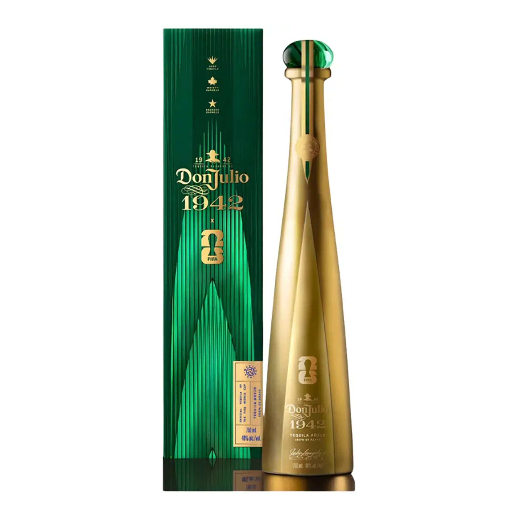 Tequila DON JULIO 1942 Edición Limitada FIFA Botella 750ml