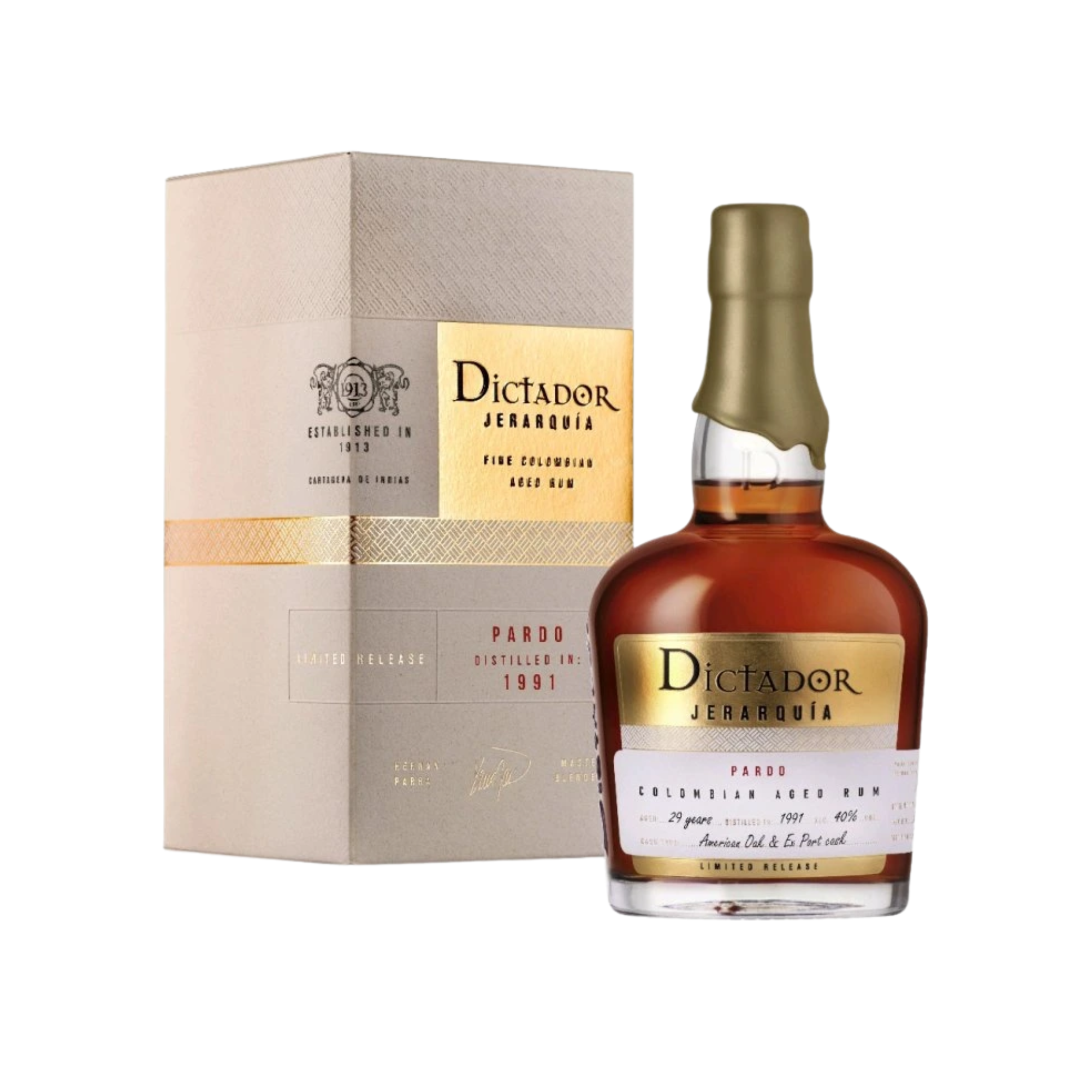 Ron DICTADOR Jerarquía Botella 700ml