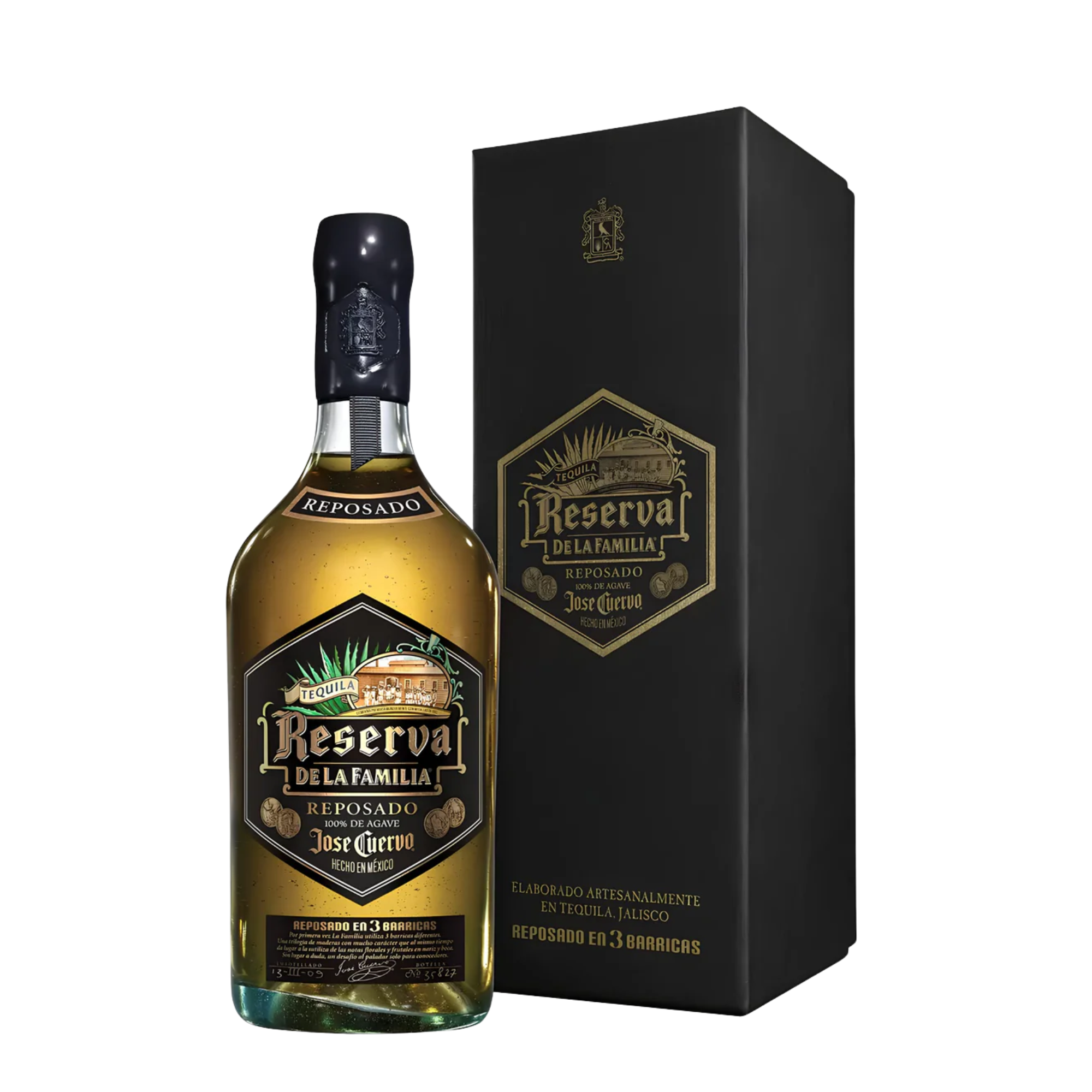 Tequila JOSÉ CUERVO Reserva de la Familia Reposado Botella 750ml