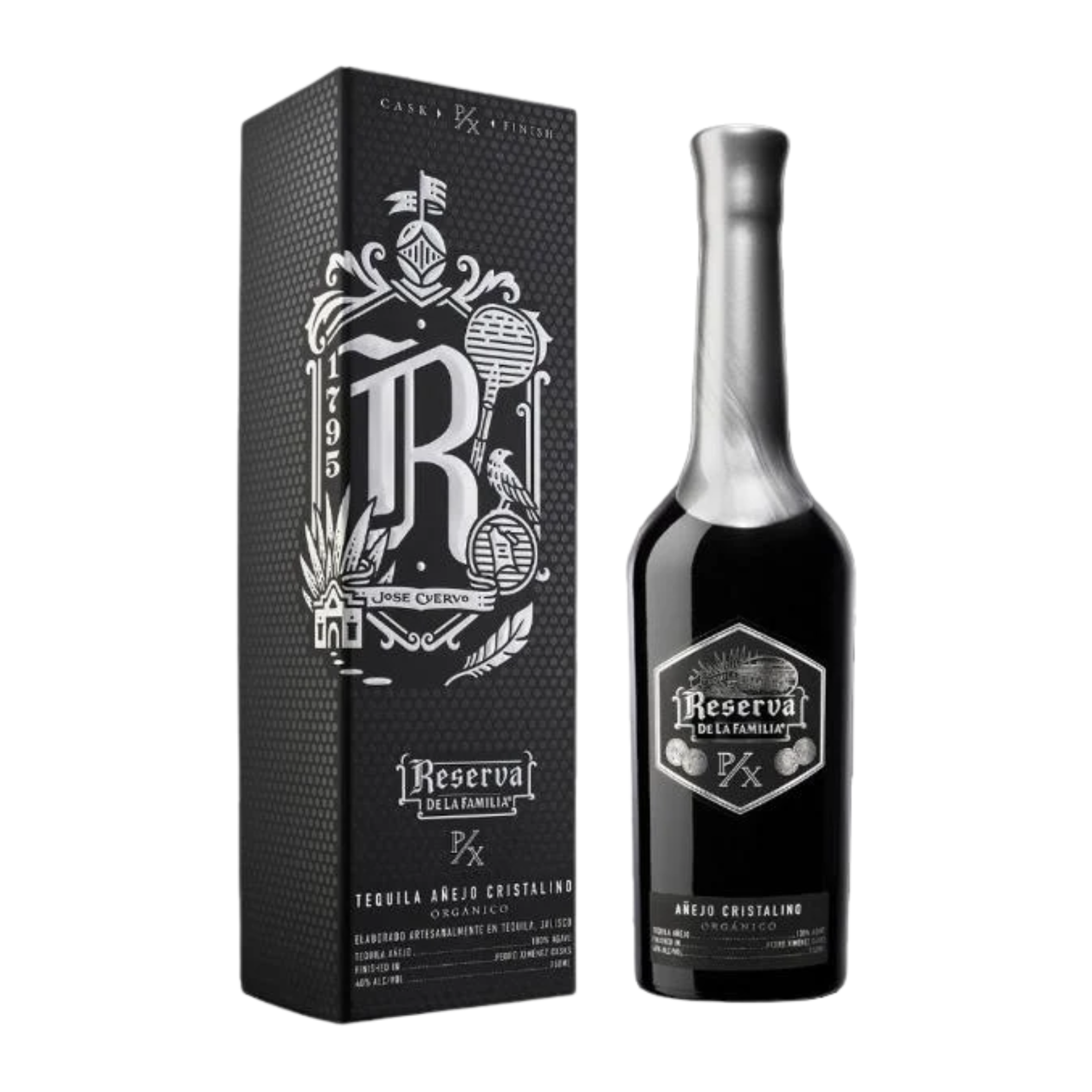 Tequila JOSÉ CUERVO Reserva de la Familia Cristalino PX Botella 750ml