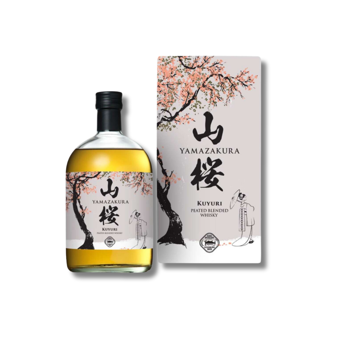 Whisky Japanese YAMAZAKURA Kuyuri Peated Blended x 700 ml