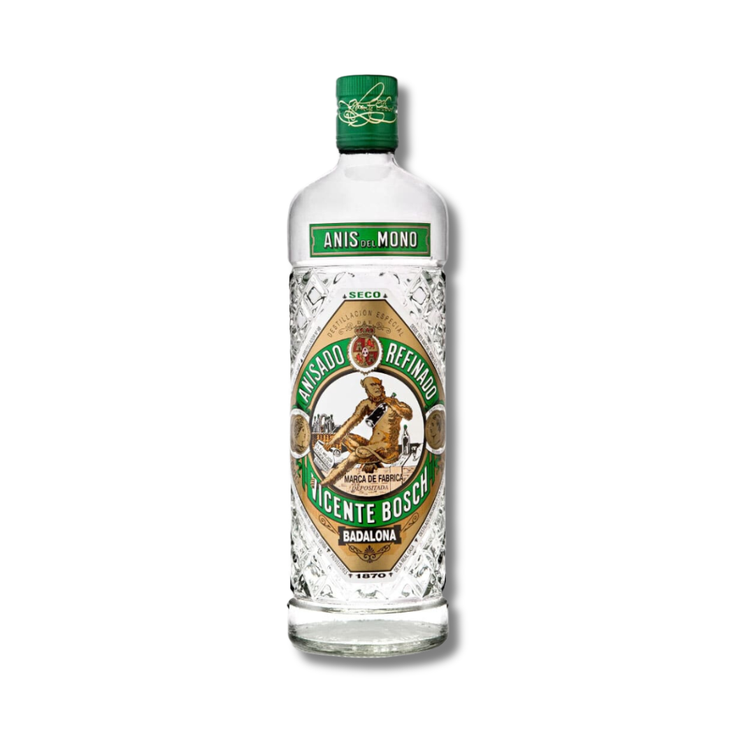Licor Anisado ANIS DEL MONO Verde seco Botella 1L