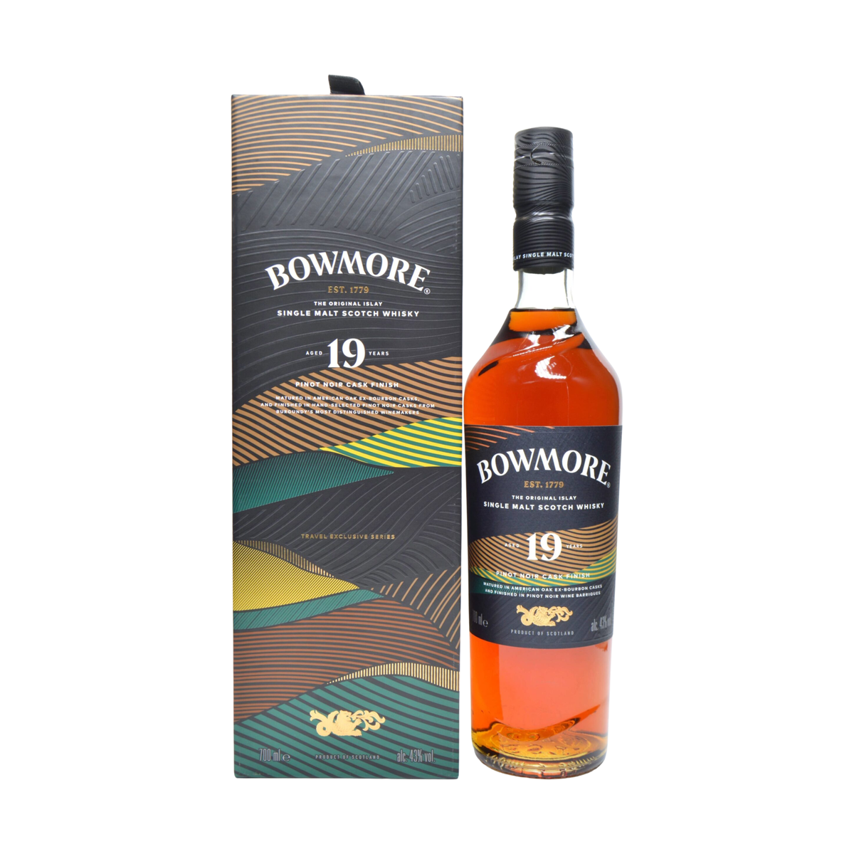 Whisky BOWMORE 19 Year Old Single Malt Botella 700ml