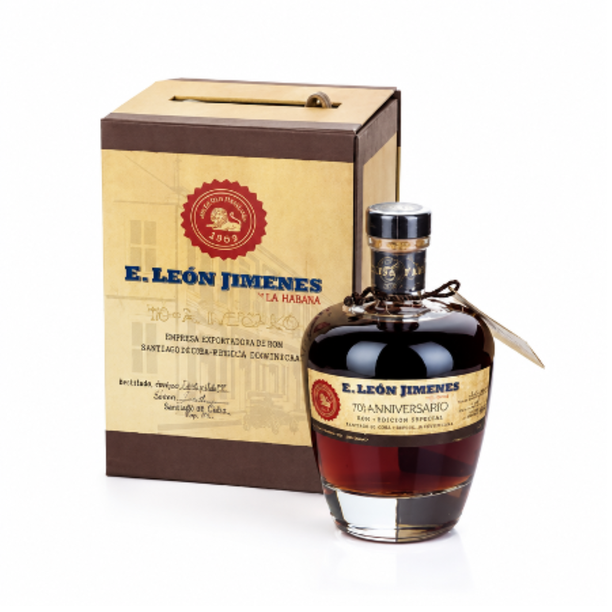 Ron LEÓN JIMENES La Aurora 110 Aniversario Botella 750ml