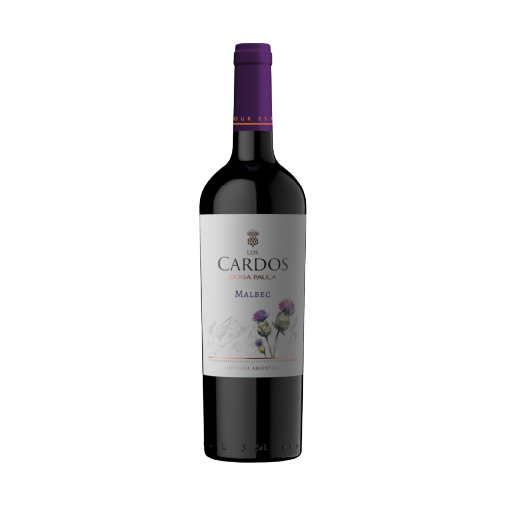 Vino DOÑA PAULA Los Cardos Malbec Botella 750ml