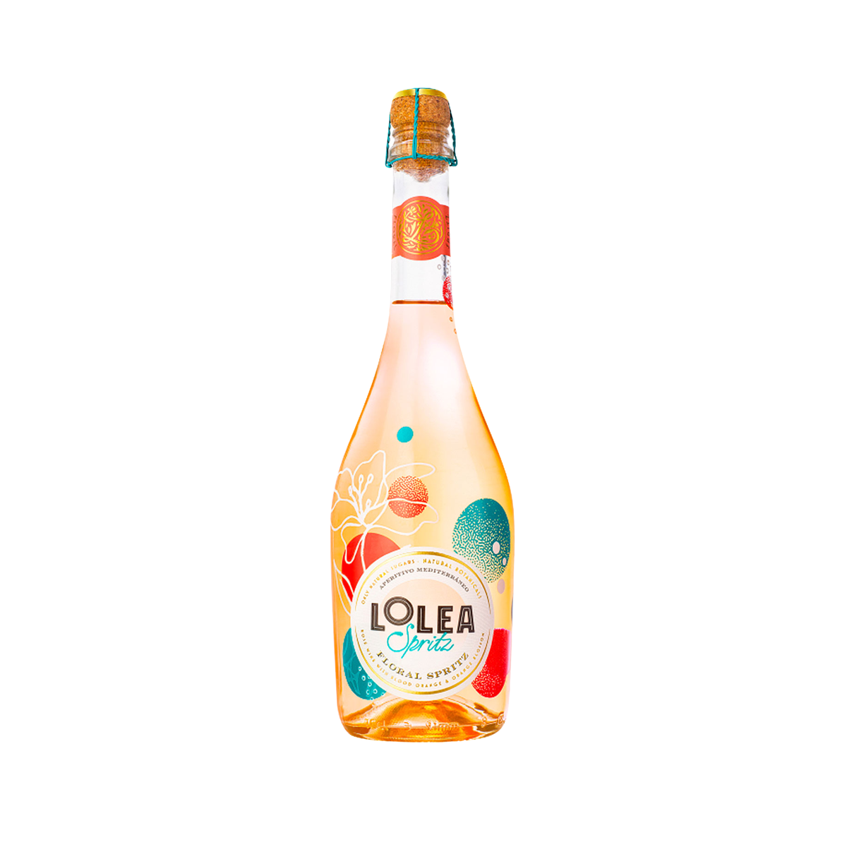 Cóctel Lolea Floral Spritz Nº5 Rosado Botella 750ml