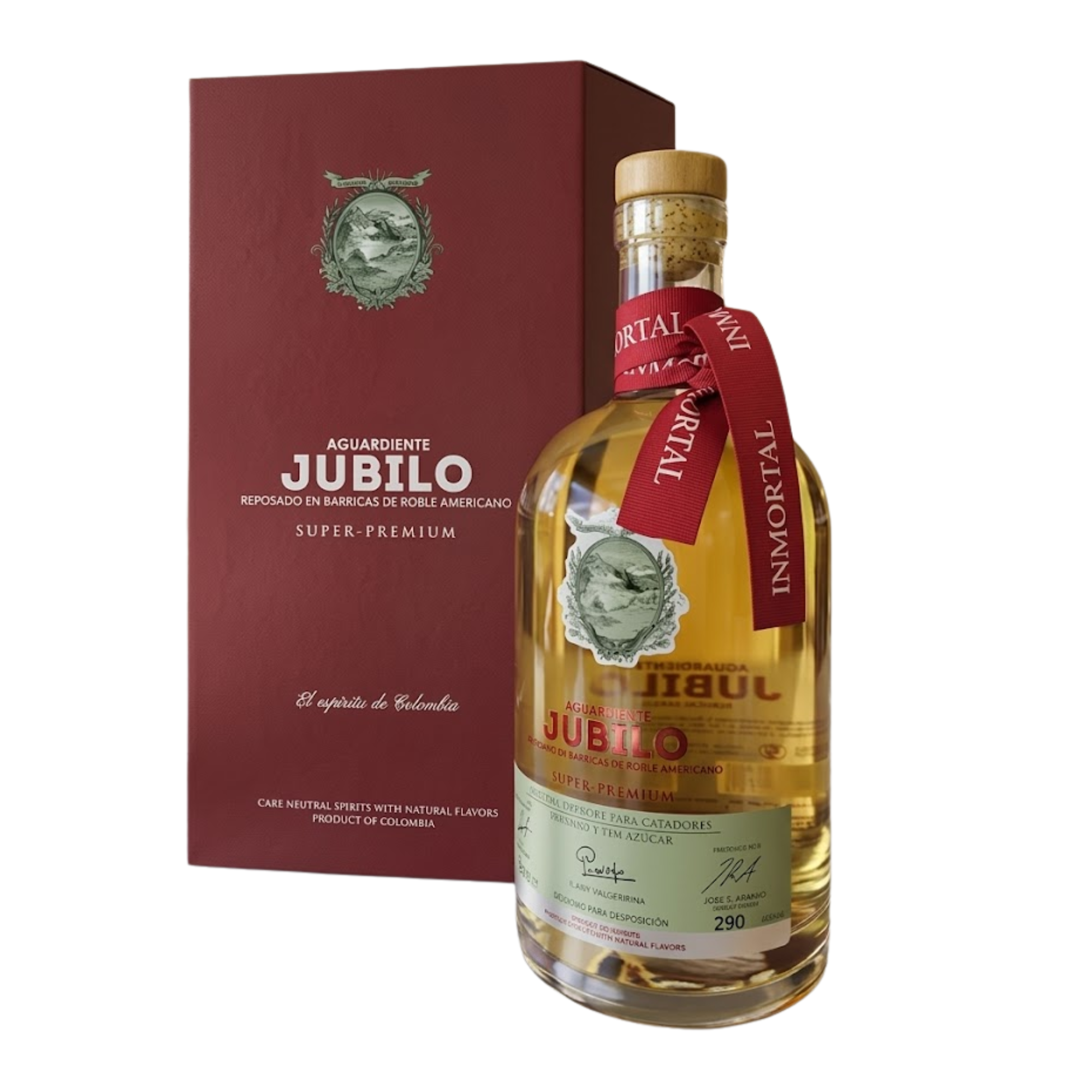 Aguardiente JÚBILO Super Premium Reposado Botella 750ml