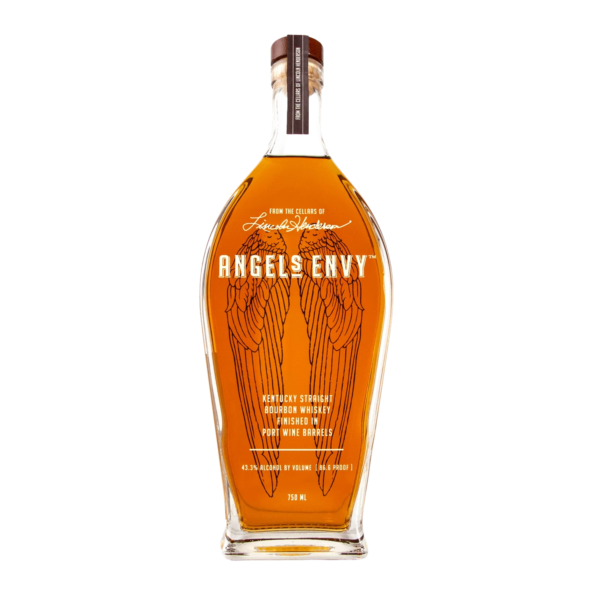 Bourbon ANGELS ENVY Finished In Port Wine Barrels 750ml