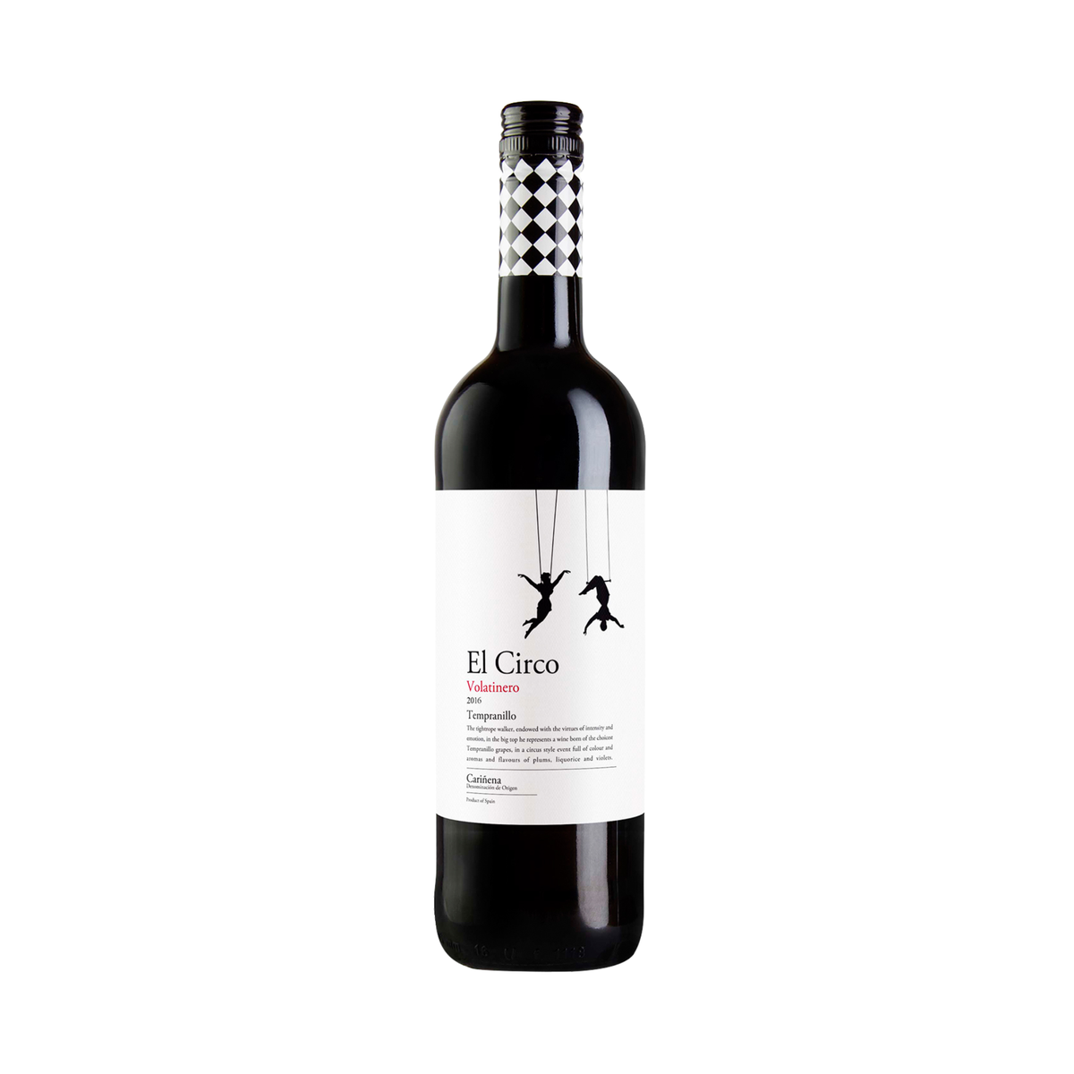 Vino EL CIRCO Volatinero Tempranillo Botella 750ml