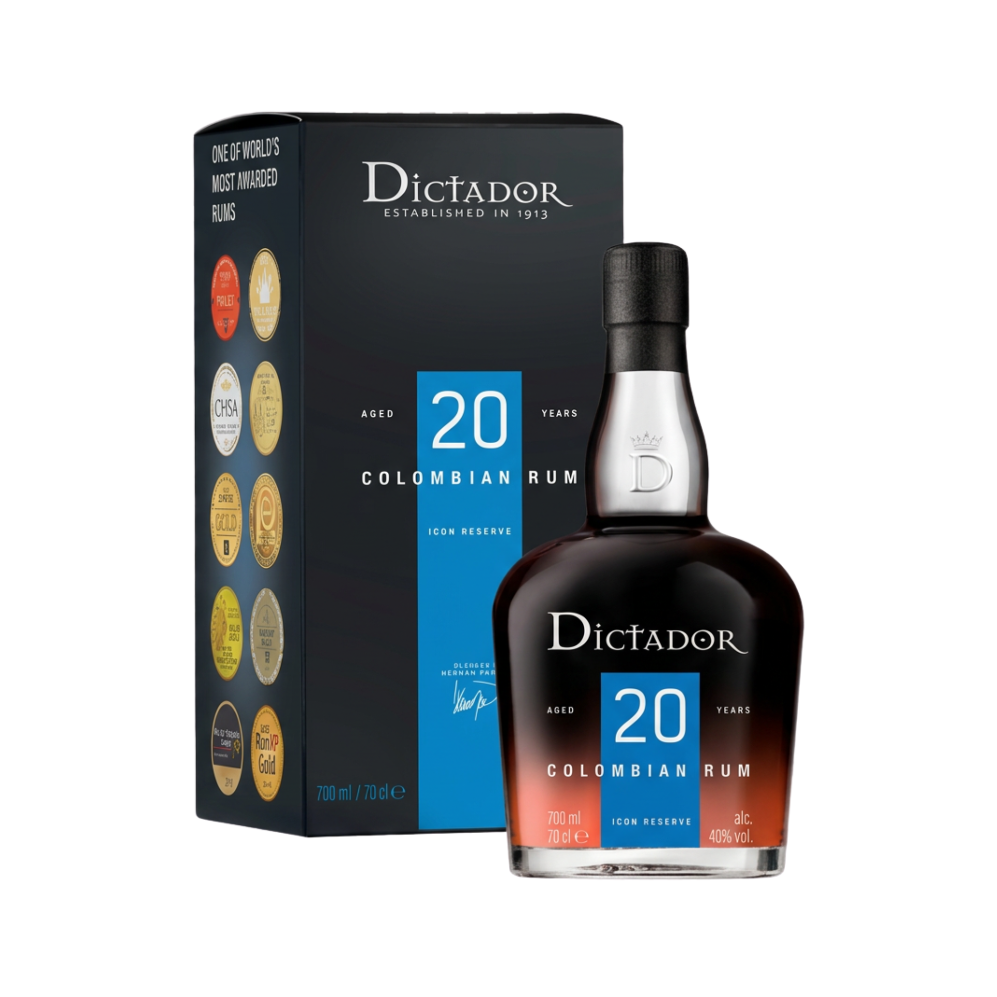 Ron DICTADOR 20 Años Botella 700ml