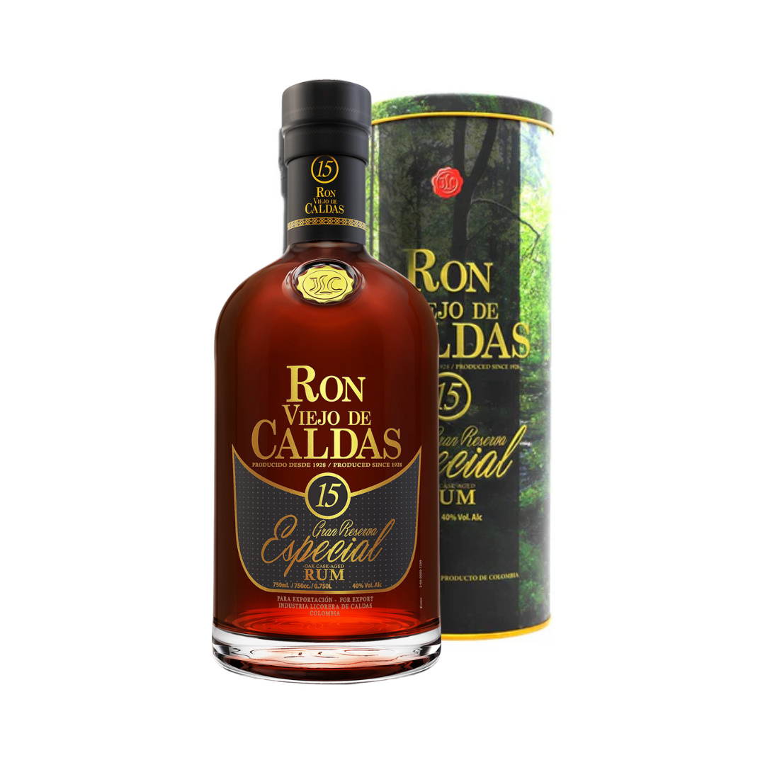 Ron Viejo de Caldas 15 años 750ml