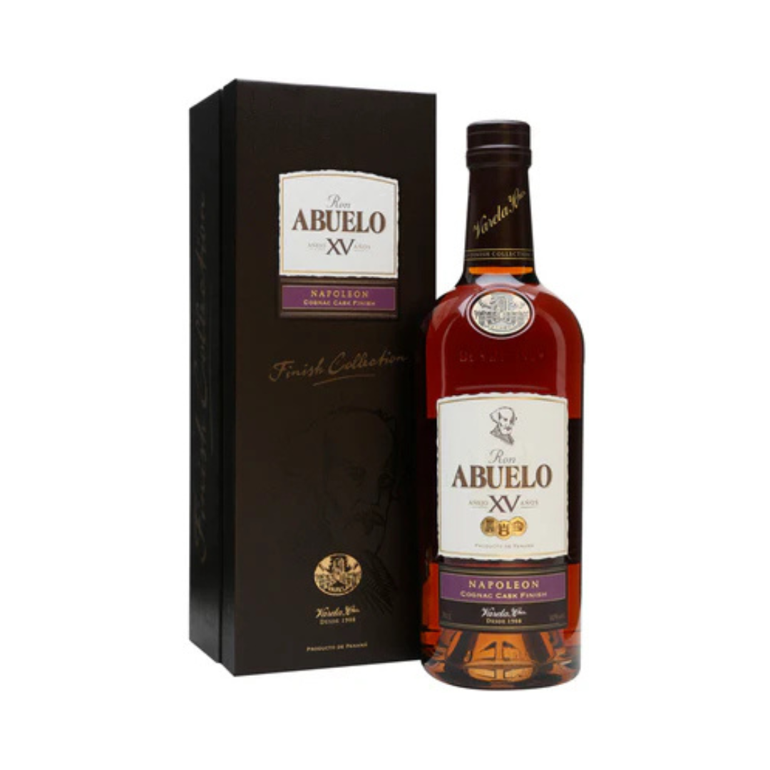 Ron Abuelo XV Años Finish Collection – Napoleon Cognac Cask