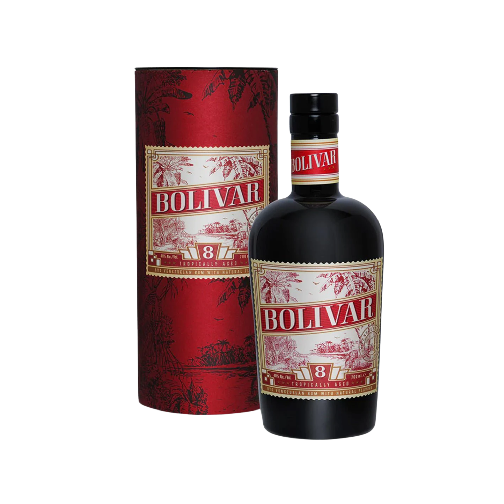 Ron BOLIVAR 8 Años Añejo Botella 700ml
