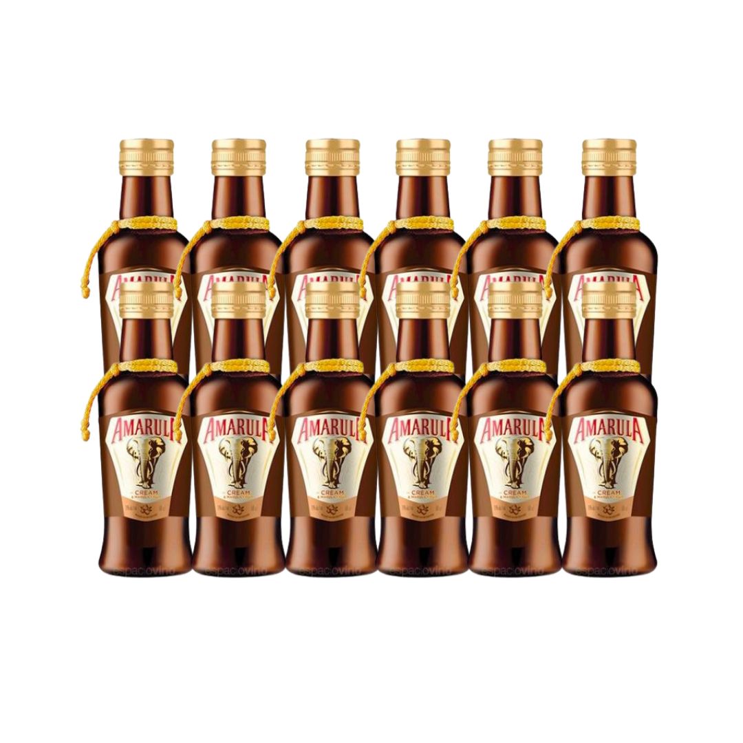 12 unidades Licor de Crema Amarula 50ml