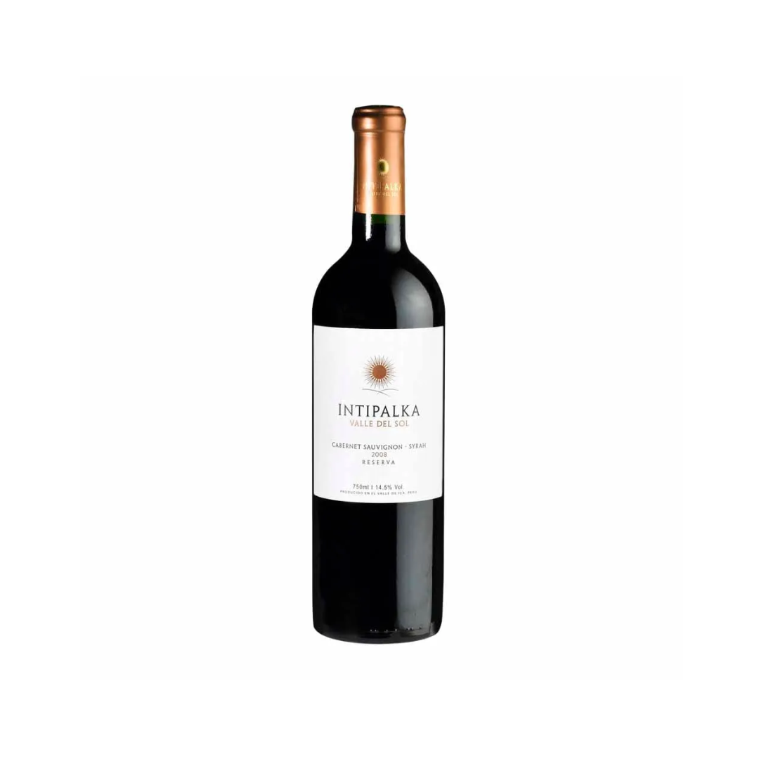 VINO INTIPALKA CABERNET SAUVIGNON SYRAH RESERVA 750 ML