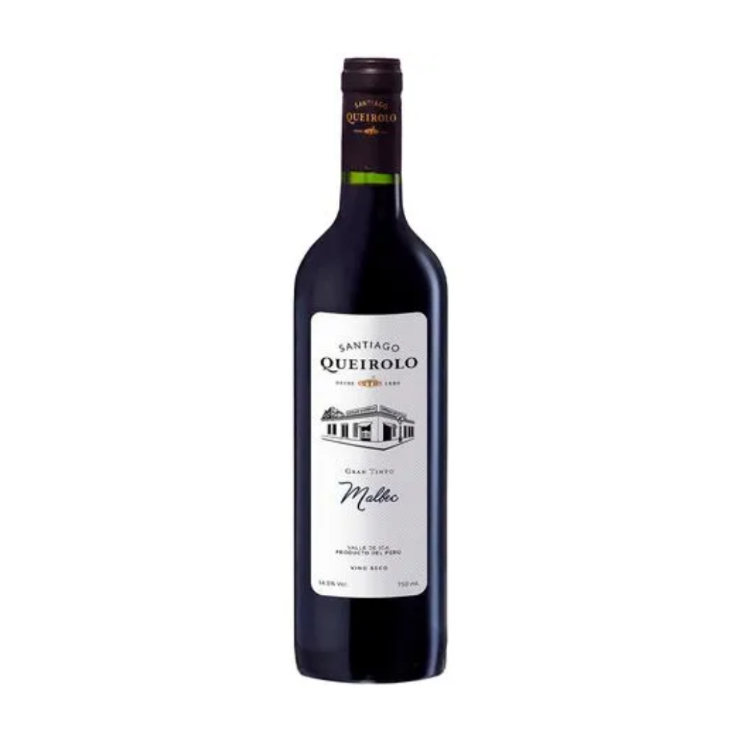 Vino Santiago Queirolo Malbec 750ml