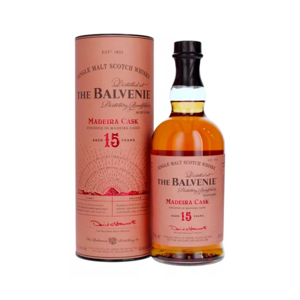 THE BALVENIE 15 Year Old Madeira Cask Single Malt Scotch Whisky 700ml