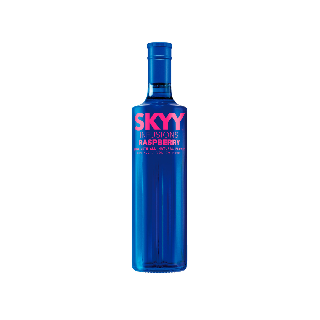 VODKA SKYY RASBERRY 750 ML