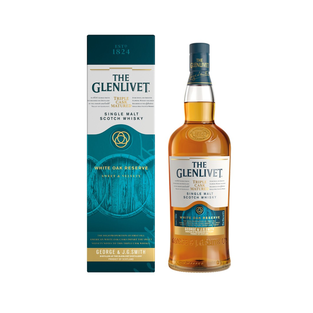 Whisky THE GLENLIVET TRIPLE CASK MATURED SINGLE MALT 1 LT