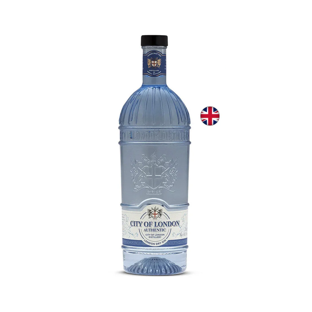 GIN CITY OF LONDON AUTHENTIC DRY GIN 700 ML