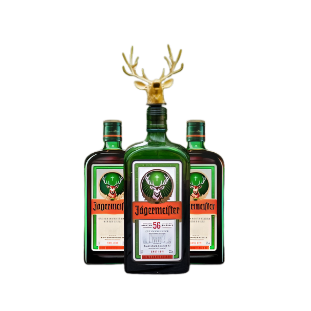 Pack 3 Jagermeister 700ml + dispensador de Ciervo Dorado