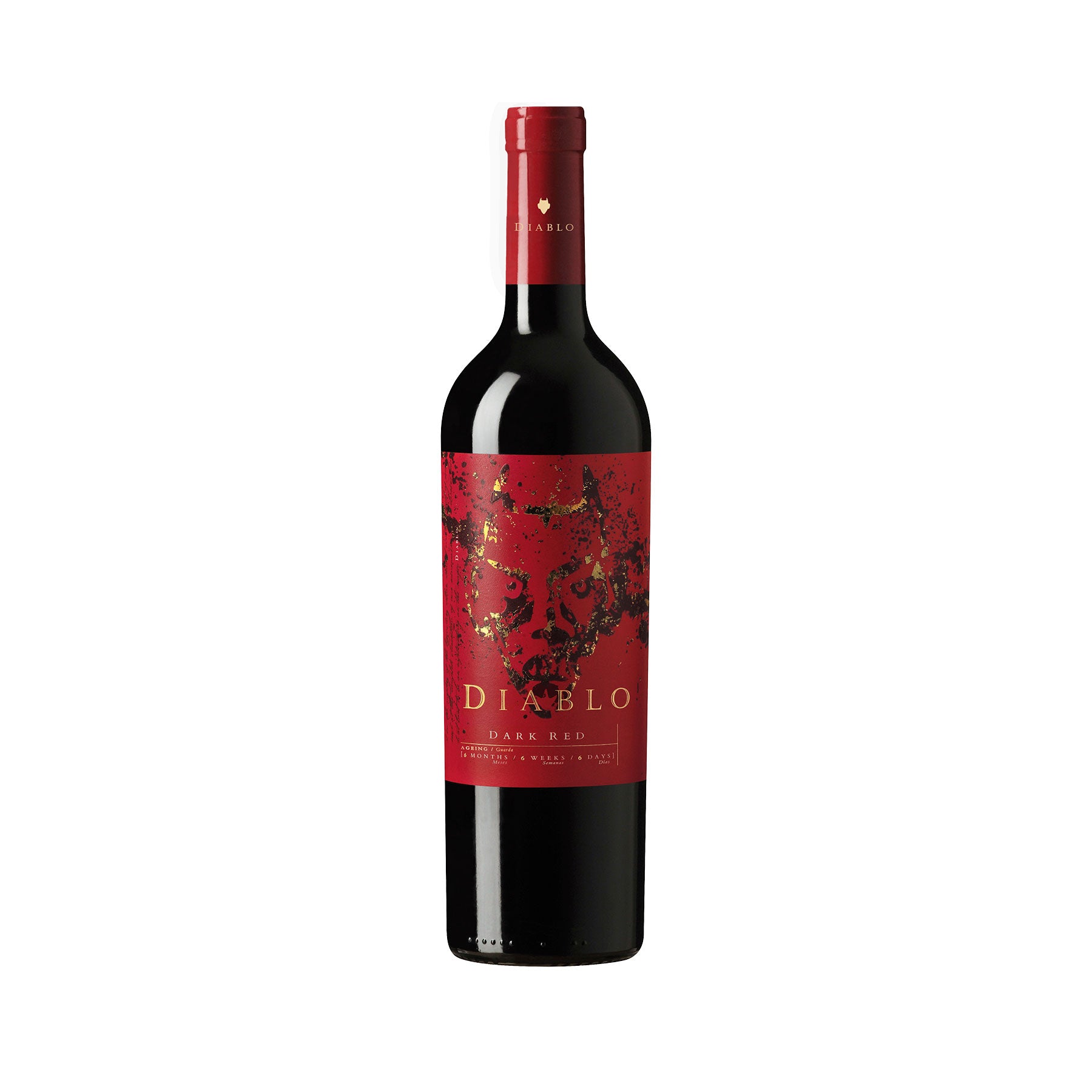 Vino DIABLO Dark Red Blend Botella 750ml