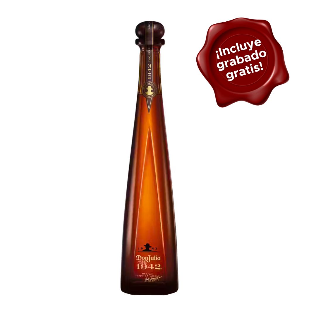 Don Julio 1942 (Botella de 750ml) con Grabado