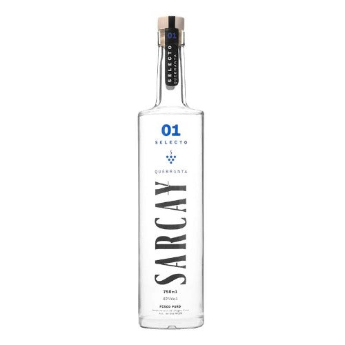 PISCO SARCAY Selecto Puro Quebranta 750 ml.