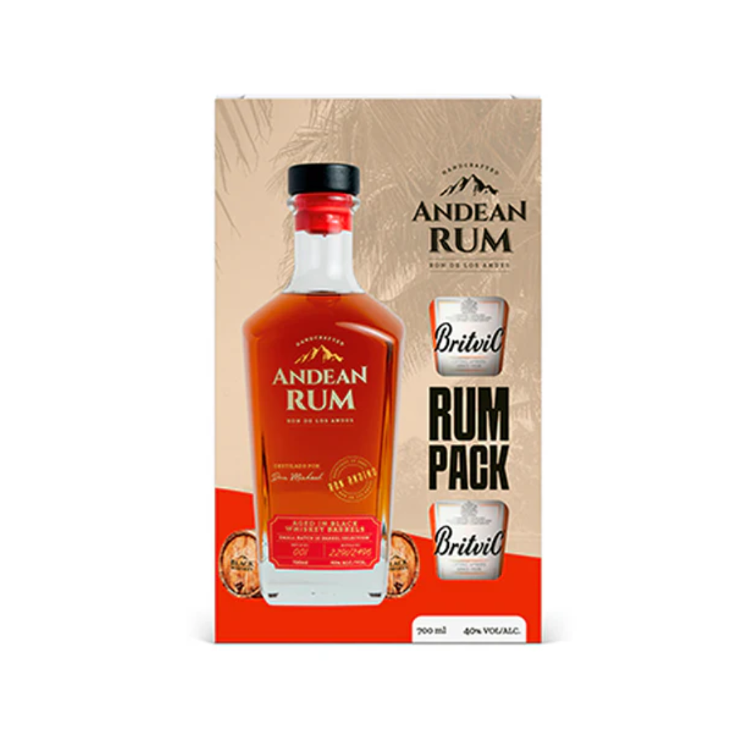 Pack Ron ANDEAN + 2 Ginger Beer BRITVIC