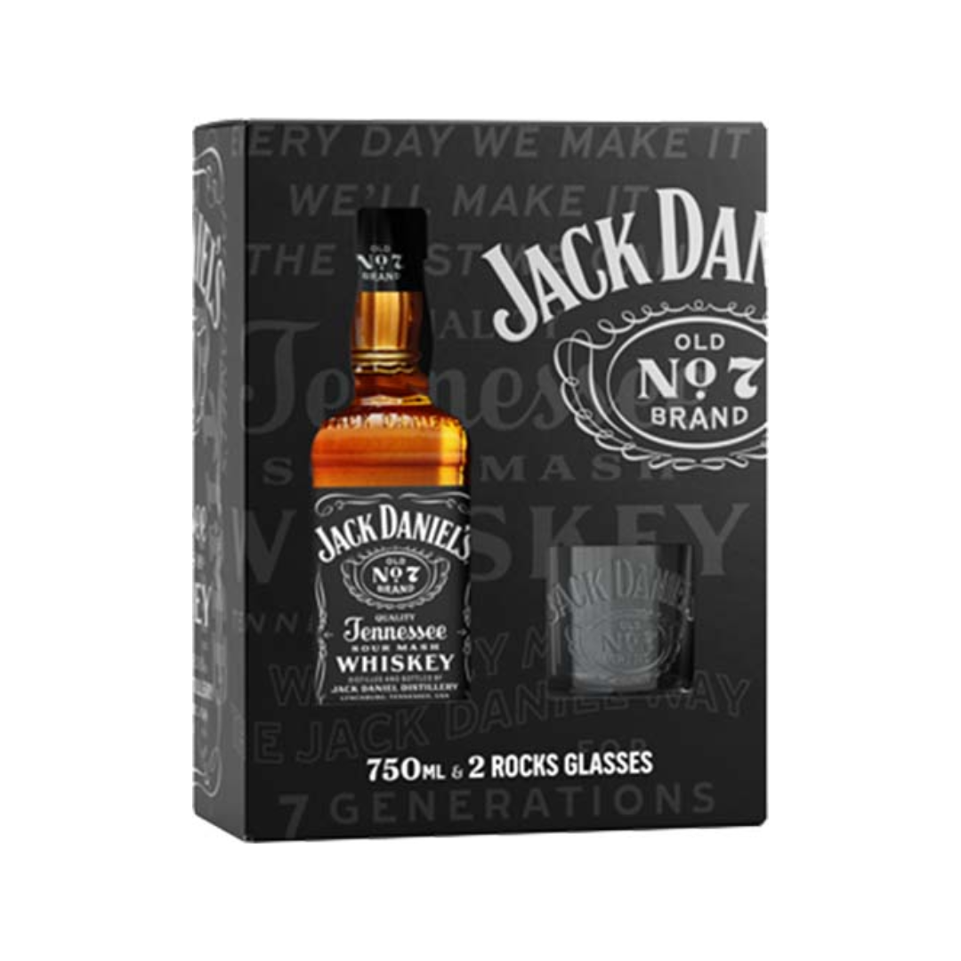 Pack JACK DANIEL´S N°7 + Vasos