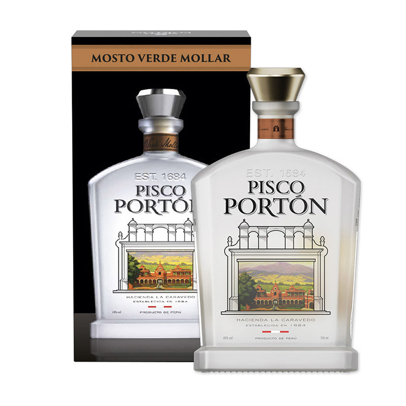 Pisco PORTON Mosto Verde Mollar Botella 750ml