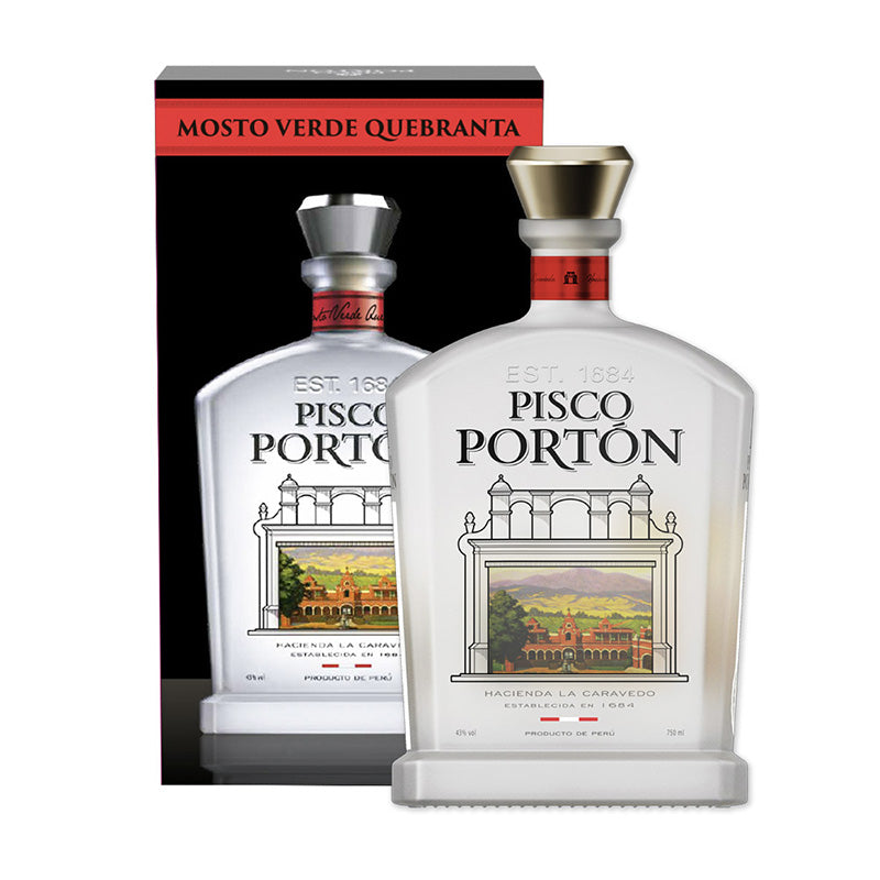 Pisco PORTON Mosto Verde Quebranta Botella 750ml