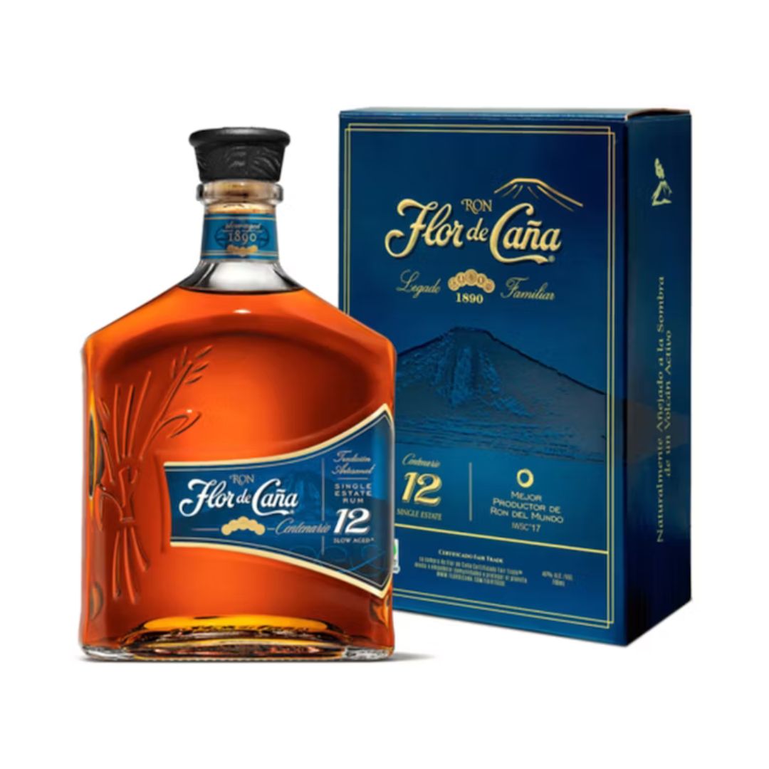 Ron FLOR DE CAÑA 12 Años Botella 750ml