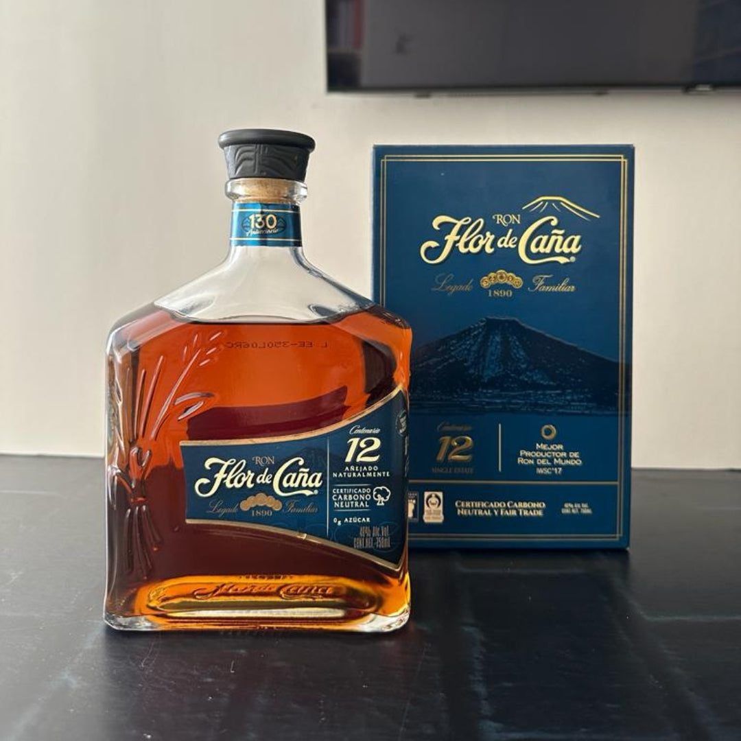 Ron FLOR DE CAÑA 12 Años Botella 750ml