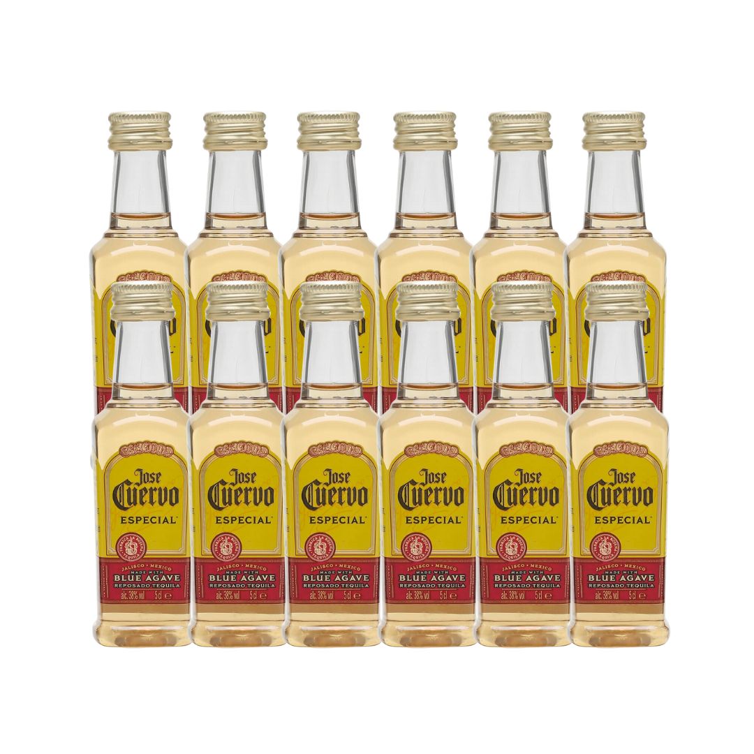 12 unidades Tequila José Cuervo 50ml