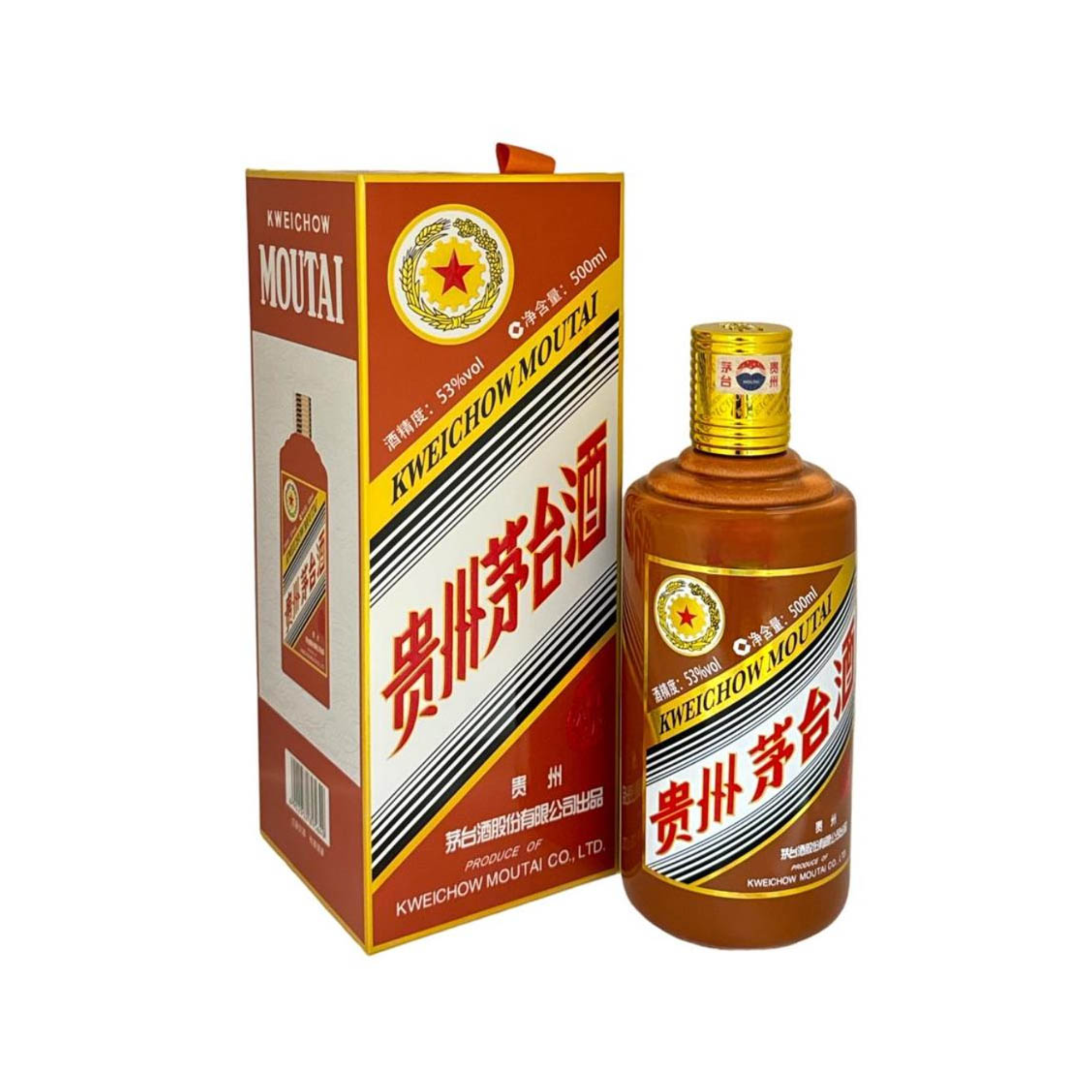 Licor MOUTAI KWEICHOW Dorado Botella 500ml