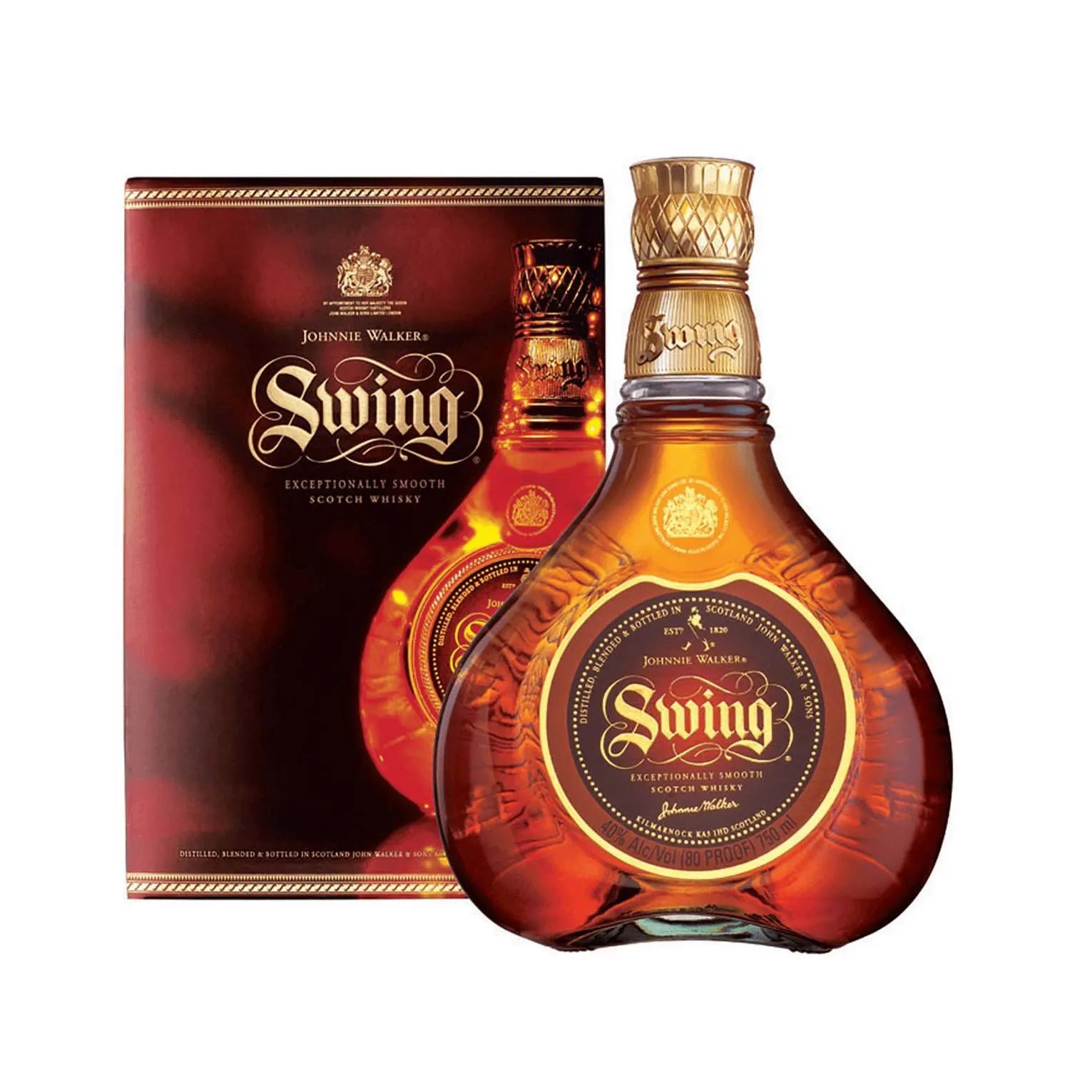 Whisky JOHNNIE WALKER Swing Botella 750ml