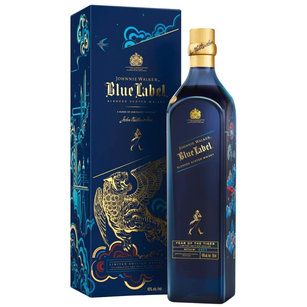 Whisky  JOHNNIE WALKER Blue Label Year of the Tiger Blended Scotch