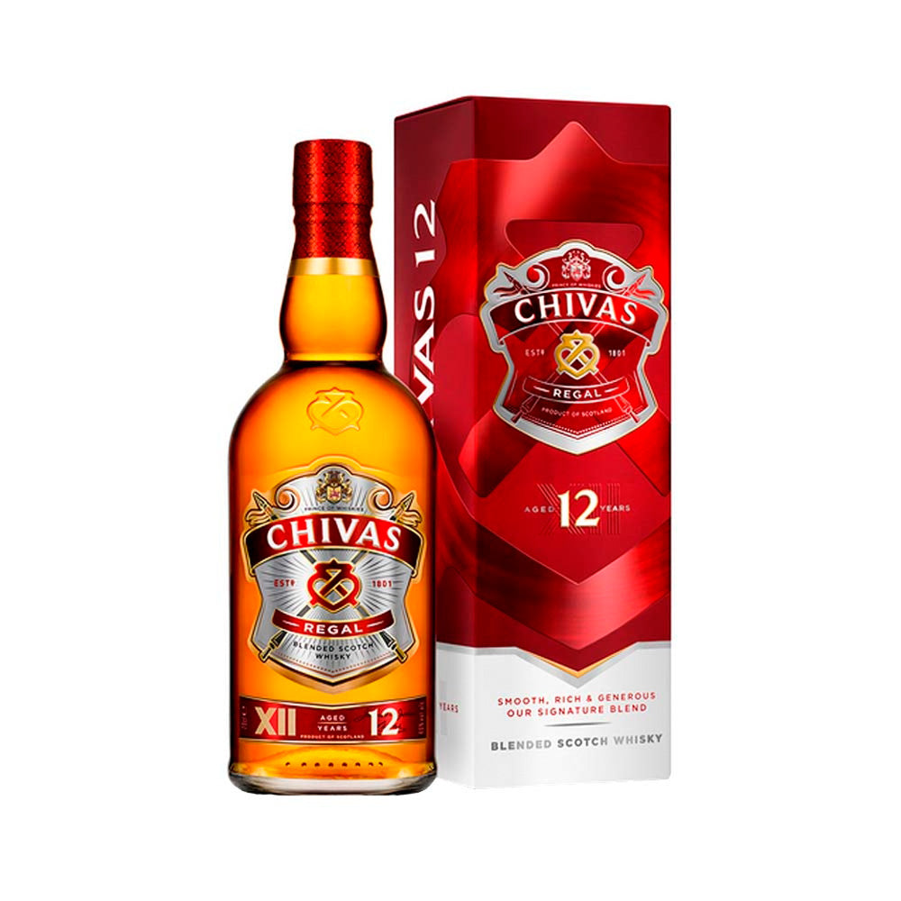 Whisky CHIVAS REGAL 12 Años Botella 700ml