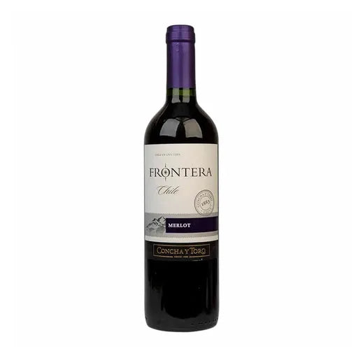 Vino FRONTERA Merlot Botella 750ml