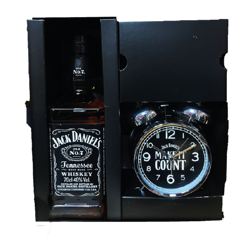 Whisky Jack Daniel's N°7 Estuche + Despertador De Colección