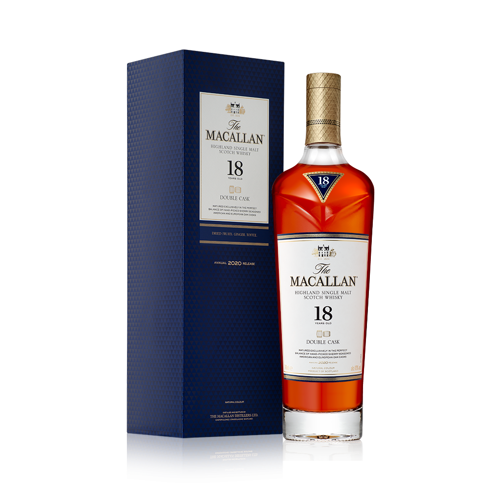 Whisky MACALLAN Double Cask 18 Años Botella 700ml