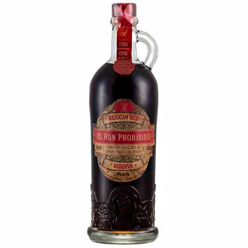 El Ron PROHIBIDO Reserva 12 Años Botella 750ml